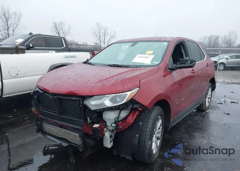 2019 Chevrolet Equinox Lt z USA, uszkodzony, nr VIN 3GNAXUEV2KL201875